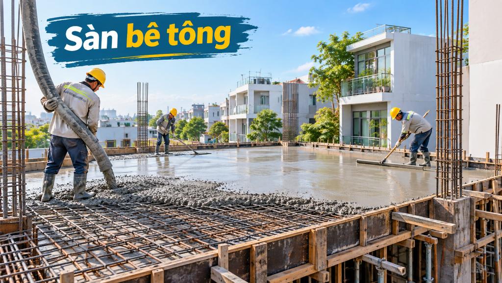 Sàn bê tông